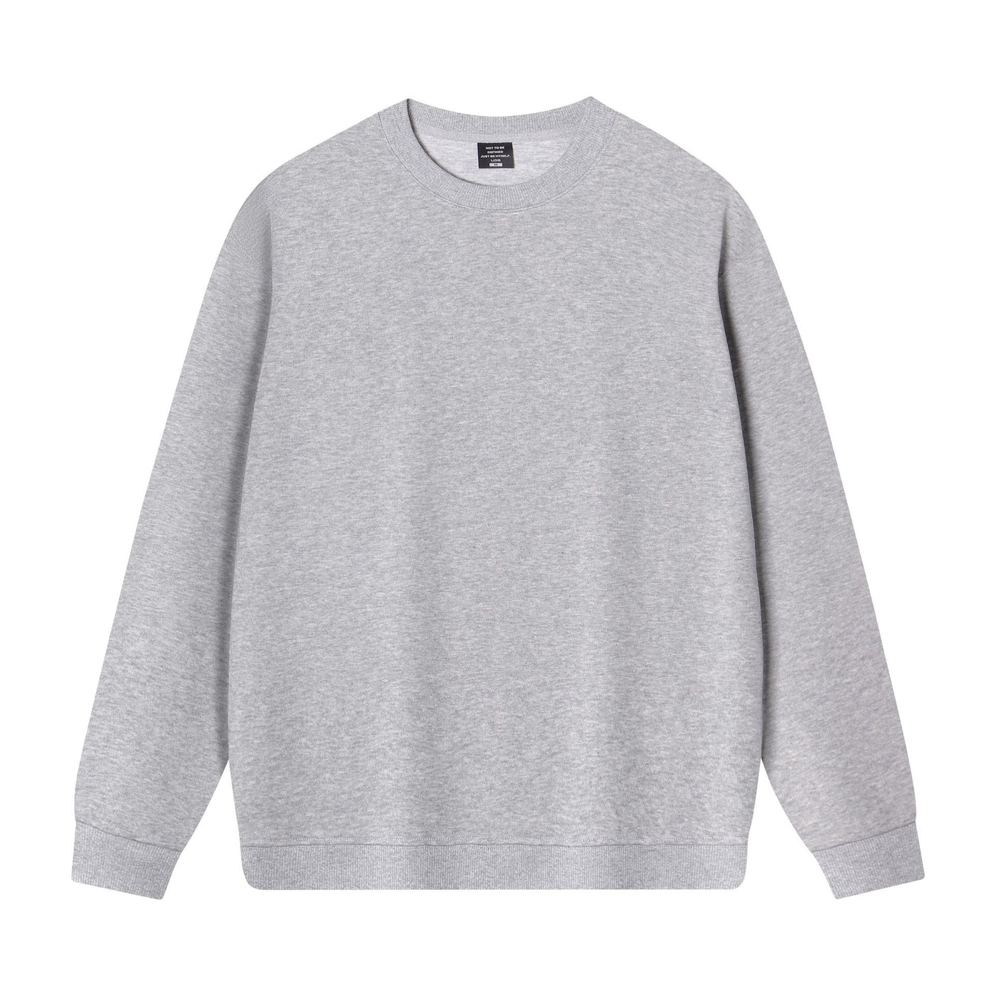 Loose round neck long sleeved sweatshirt for men