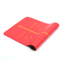 Natural rubber yoga mat PU professional non-slip yoga studio...