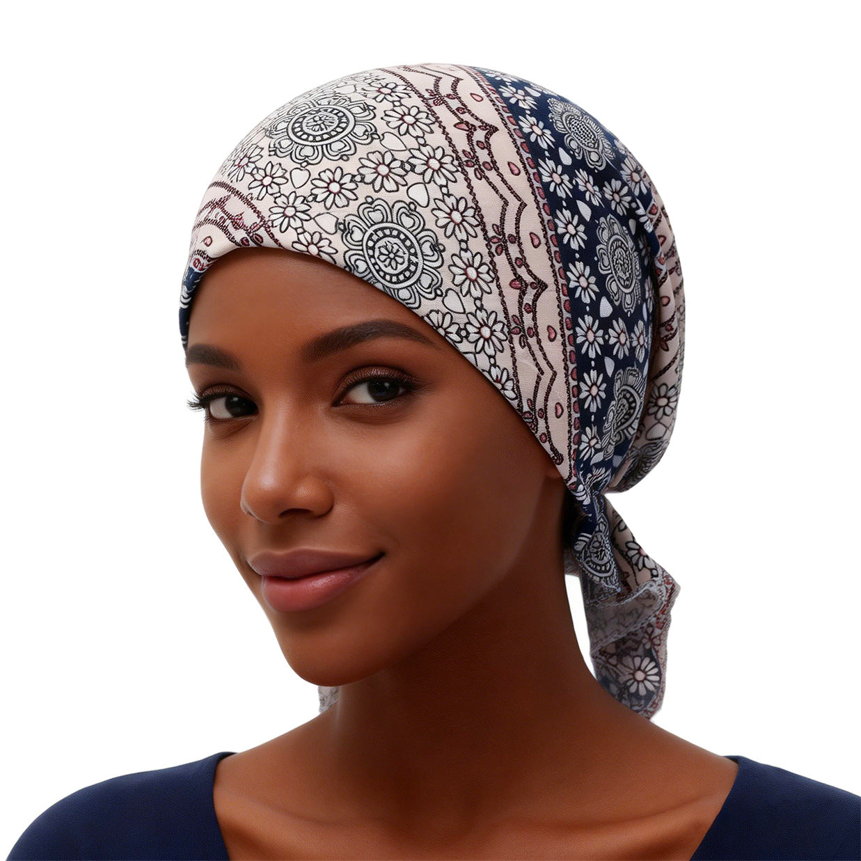 Women's Hat Short Cap Headscarf