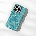 Abstract phone case Apple 16pro protective case 2-in-1 film...