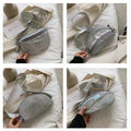 Women Fanny Pack Diamond Waist Belt Bag Luxury Designer...