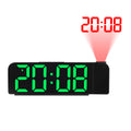 Projection Alarm Clock LED Display Electronic Clock Alarm Clock