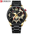 Men's Watch Calendar Men's Watch Six-pin Steel Band Watch...