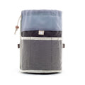 Large Capacity Nylon Lazy Drawstring Storage Bag Toiletry Cylinder...