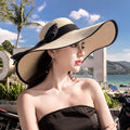 Women's Foldable Wide-Brim Sun Hat