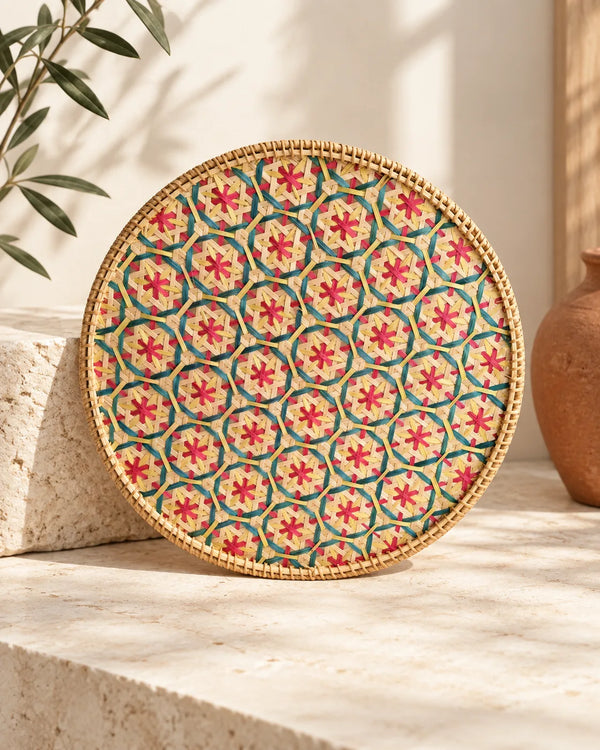 Hand woven insulation pad