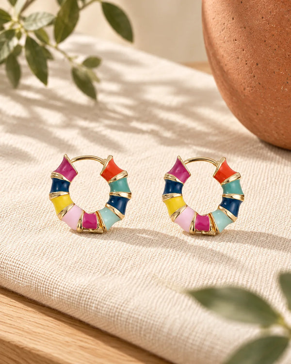 Earrings Enamel Colored Earrings Earrings Earstuds Personalized and Unique Earrings