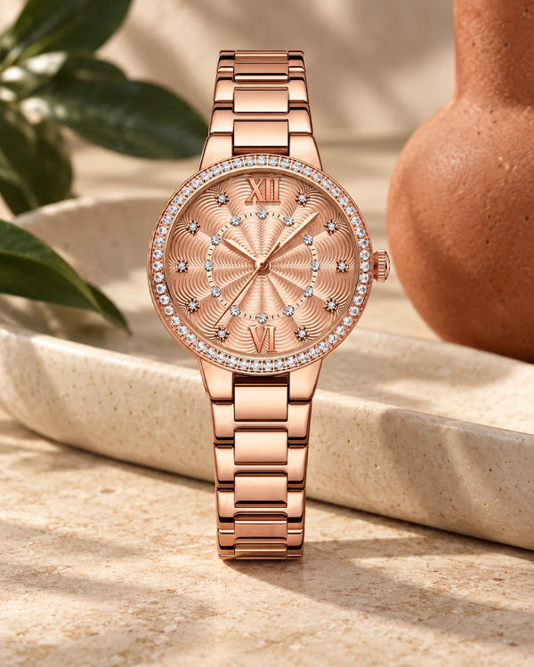 Ladies Watch Fashion Steel Band Watch Casual Ladies Watch