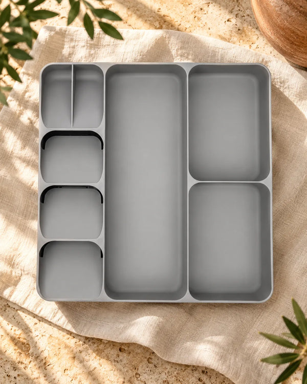 Cutlery Organizer Kitchen Drawer Organizer Tray Spoon Cutlery Separation Finishing Storage Box Tableware Kitchen Tool Dropship