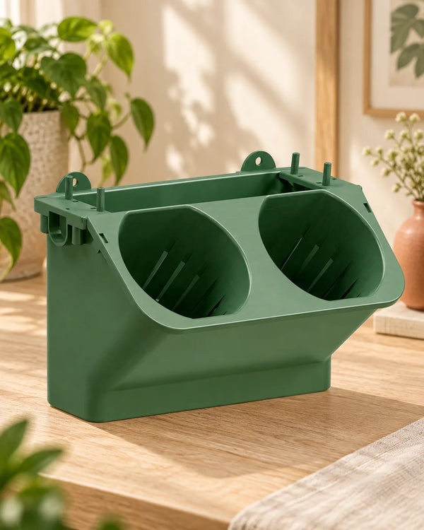 Indoor Plant Pot Modular Vertical Green Pot Stereoscopic Planting Trough Hanging Pot Punch Free PP