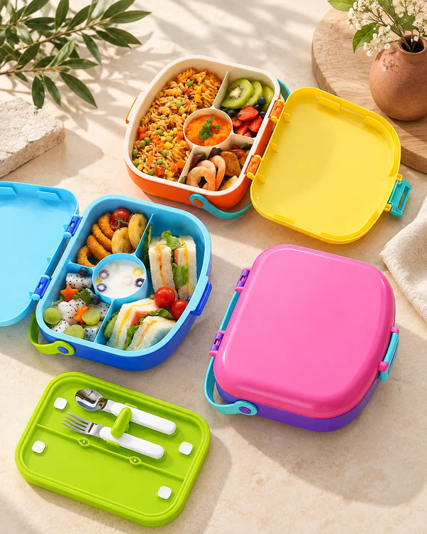 INS portable compartment lunch box bento box lunch box