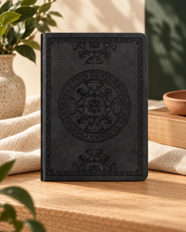 Mini notebook portable small notepad exquisite printing book students learn to write and office leather notebook A6 notebook
