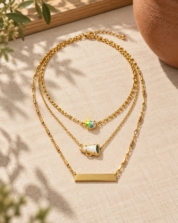 Sporty Element Resin Necklace