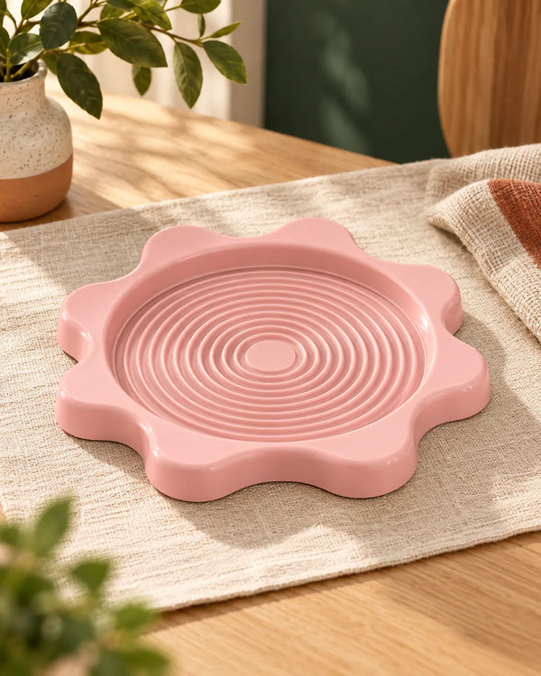 Hot Water Bottle Pad Warm Water Bottle Tray Household Hot Water Bottle Heat-Proof Pad Insulation Pad Water Filter Tray