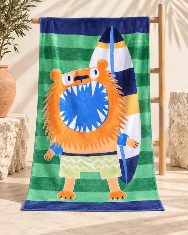 Compact Beach Towel Quick Drying Summer Vocation Yoga Towel Printed Surfing Travel Towel Swimming Microfiber Towel