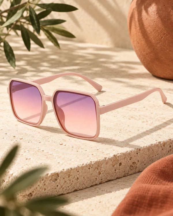 Square sunglasses plain and simple sunglasses
