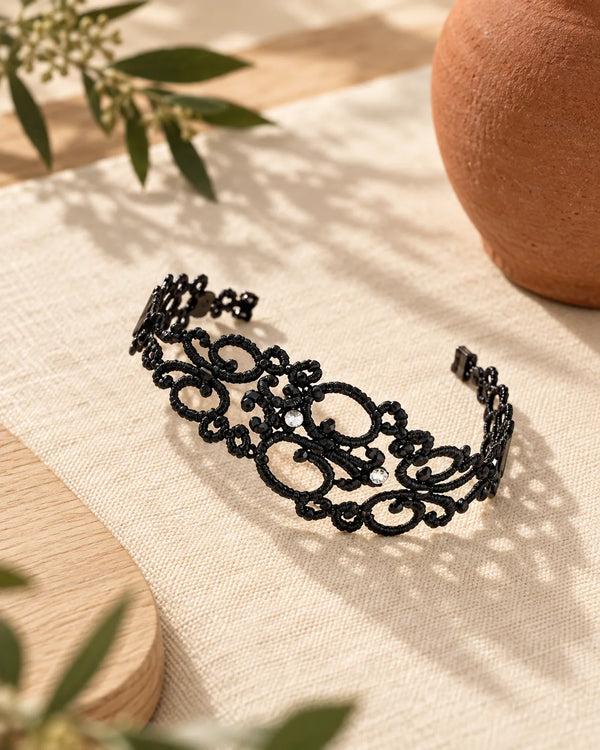 Gothic lace temperament bracelet Bracelet retro elegant lace edge bracelet
