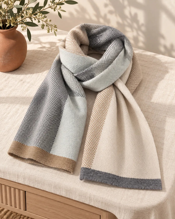 Thermal Contrast Acrylic Scarf