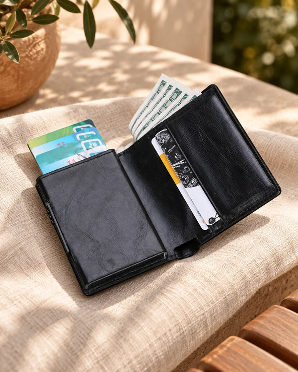 Credit Card Holder Card ID Holder Men And Women Anti RFID Protection Card Holder Multi-function Card Wallet