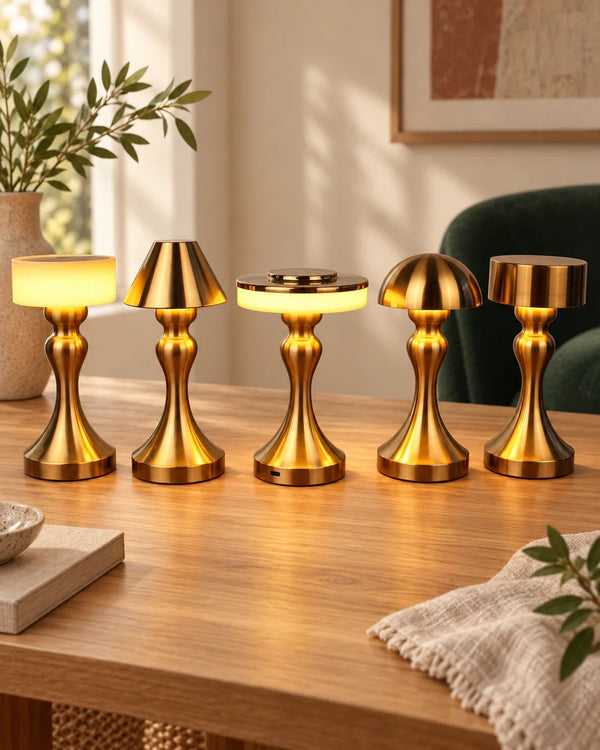 Bar Desk Lamp USB Metal Desk Lamp Touch Charging Eye Protection Decoration Desk Lamp