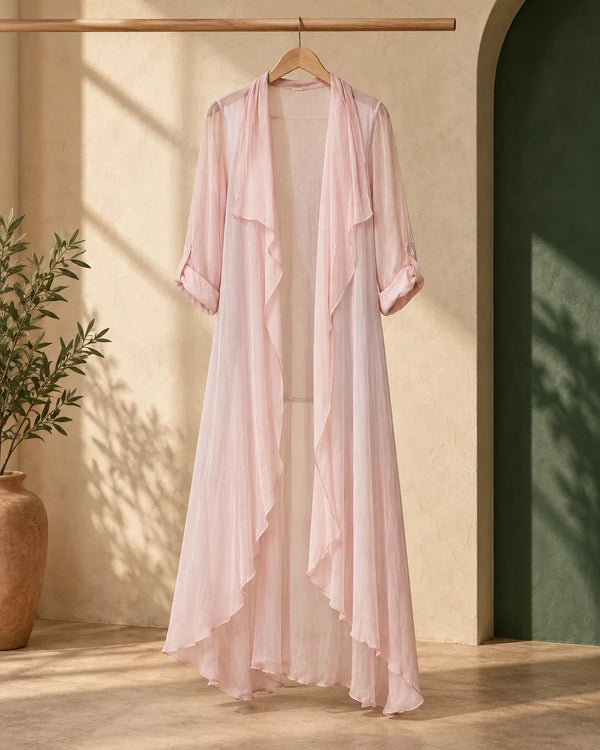 Long cardigan sunscreen jacket