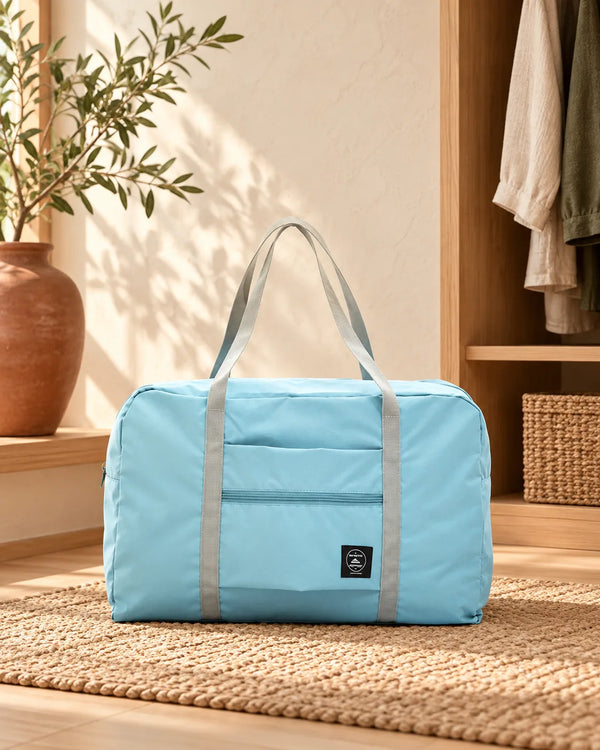 Waterproof Nylon Travel Bags Women Men Large Capacity Folding Duffle Bag
