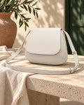Women's Vegan Leather Saddle Bag