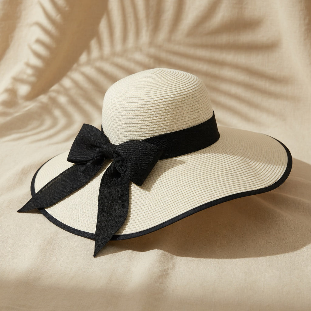 Cedar & Kite studio image - Women's Foldable Wide-Brim Sun Hat