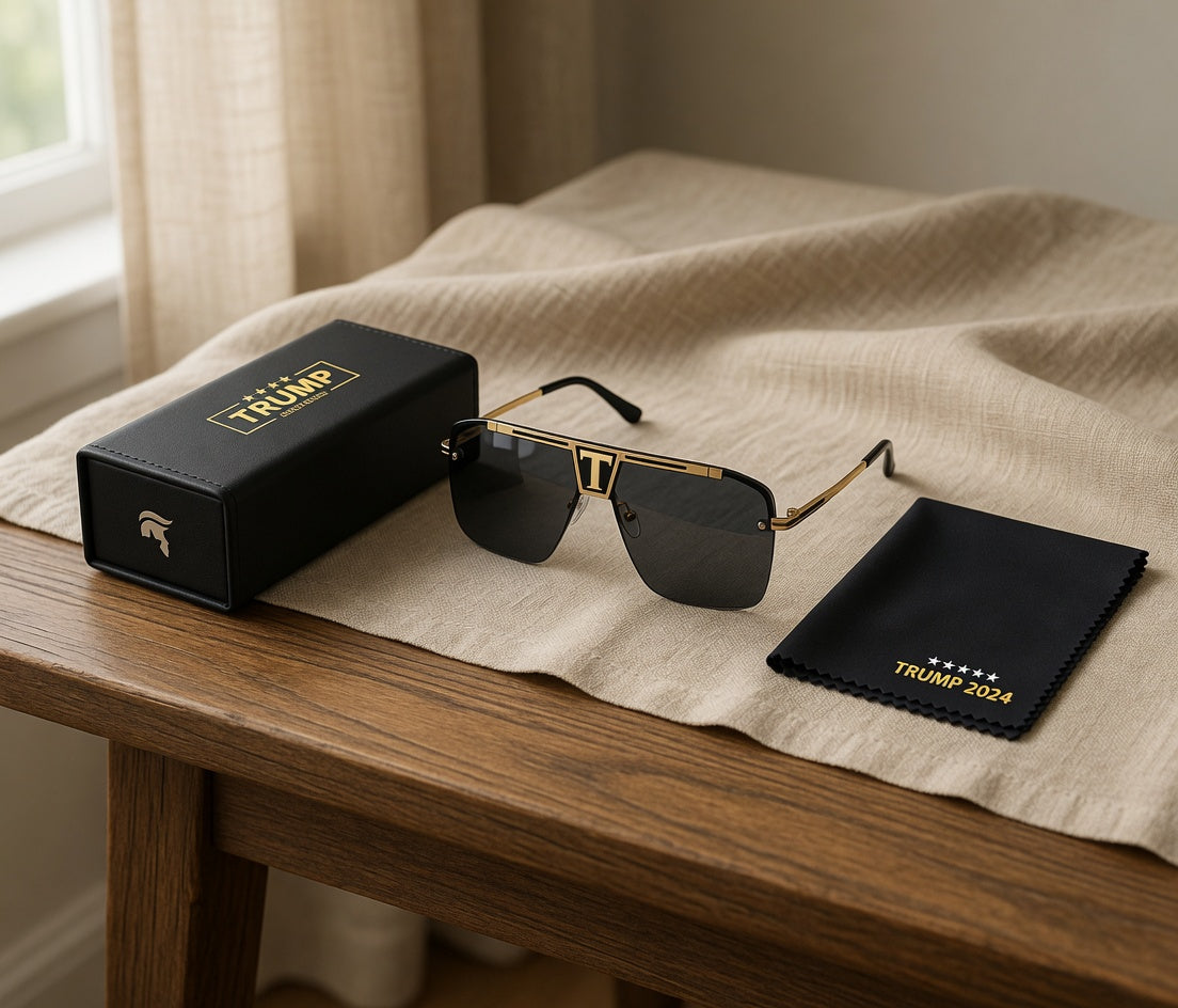 Cedar & Kite studio image - Sunglasses with Case and Cloth