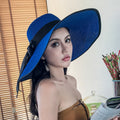 Women's Foldable Wide-Brim Sun Hat