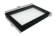 Slots Jewelry Ring Display Organizer Tray Holder Earrings Storage Box Case