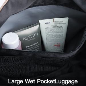 Women's Travel Bag With Toiletry Pouch  Carry-on Overnight & Weekend Bag For Travel, Yoga, And Gym  White Floral Design