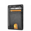 Mens Leather Slim Wallet Credit Card Holder RFID Blocking Pocket ID Money PU USA