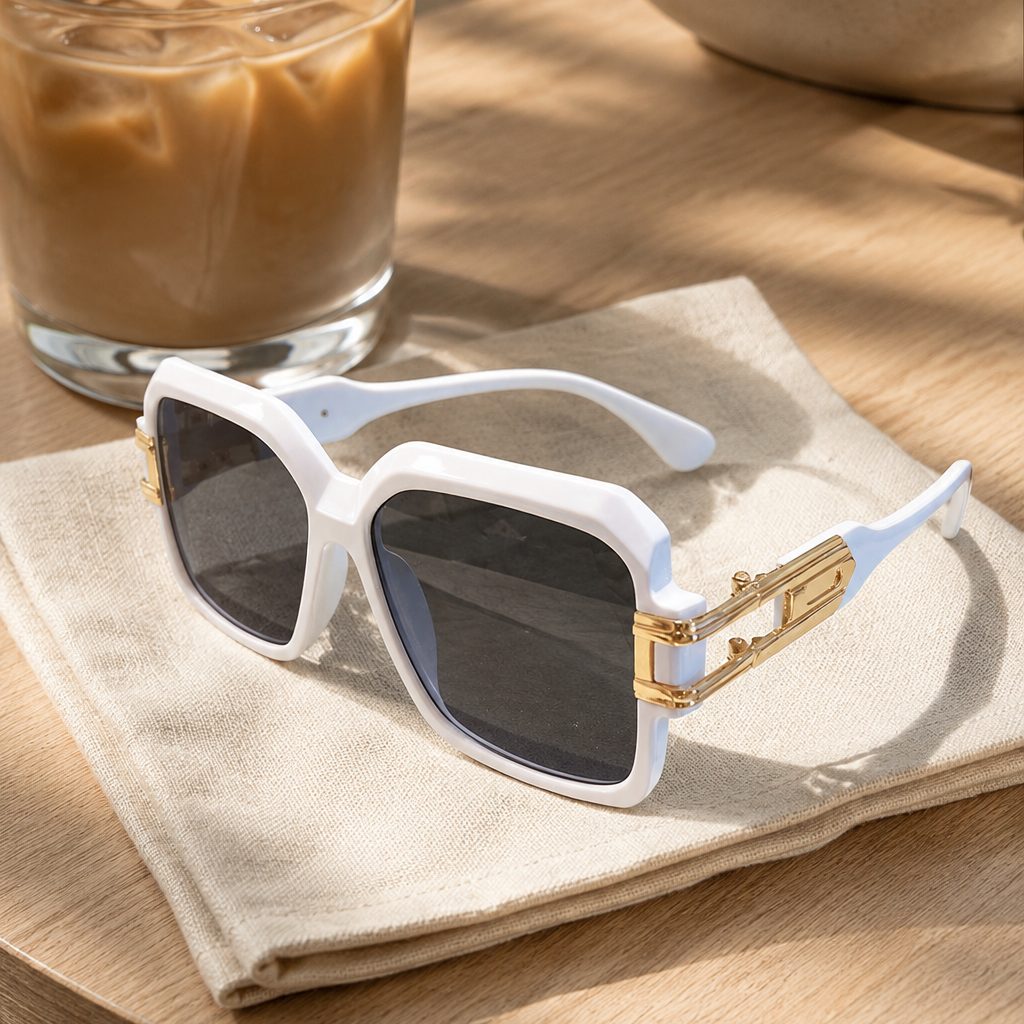 Box sunglasses street photo sunglasses