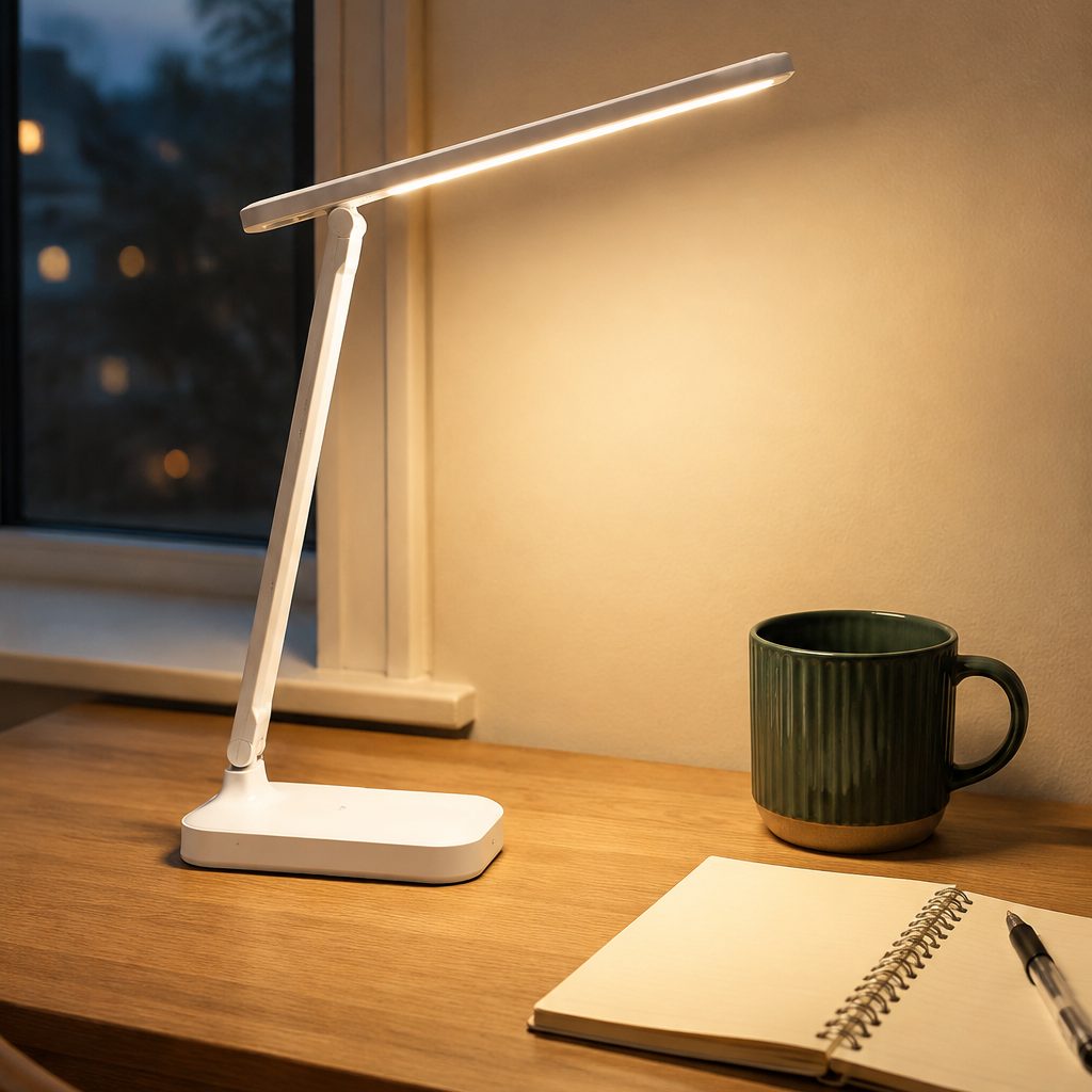 Eye protection desk lamp touch dimming color adjustment desk charging bedside LED reading desk lamp