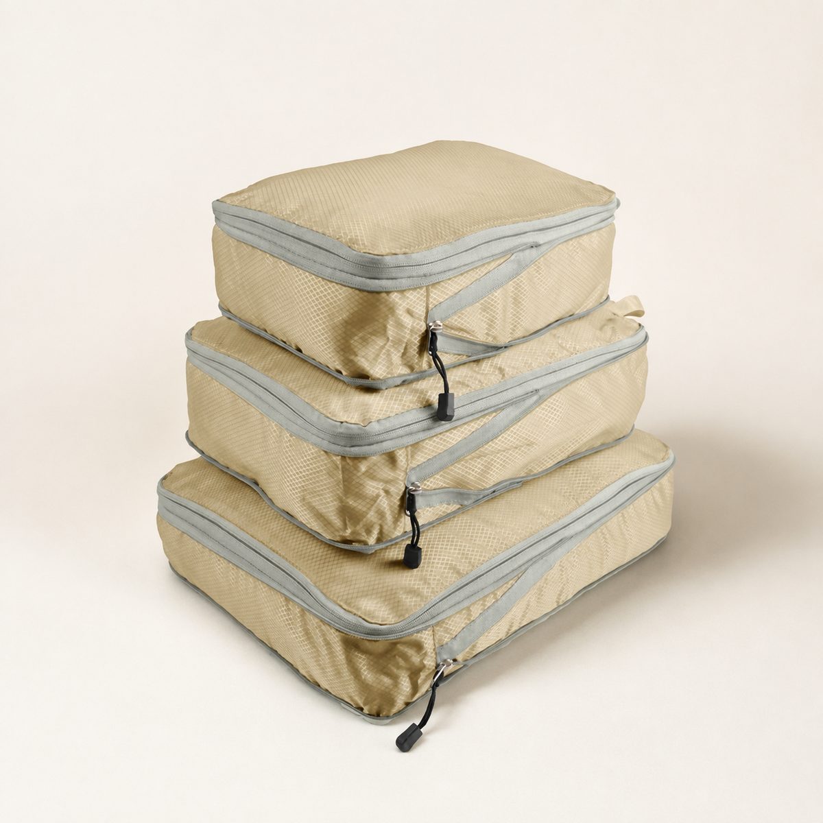 Travel compression packing cubes – ultralight, expandable, for luggage organization