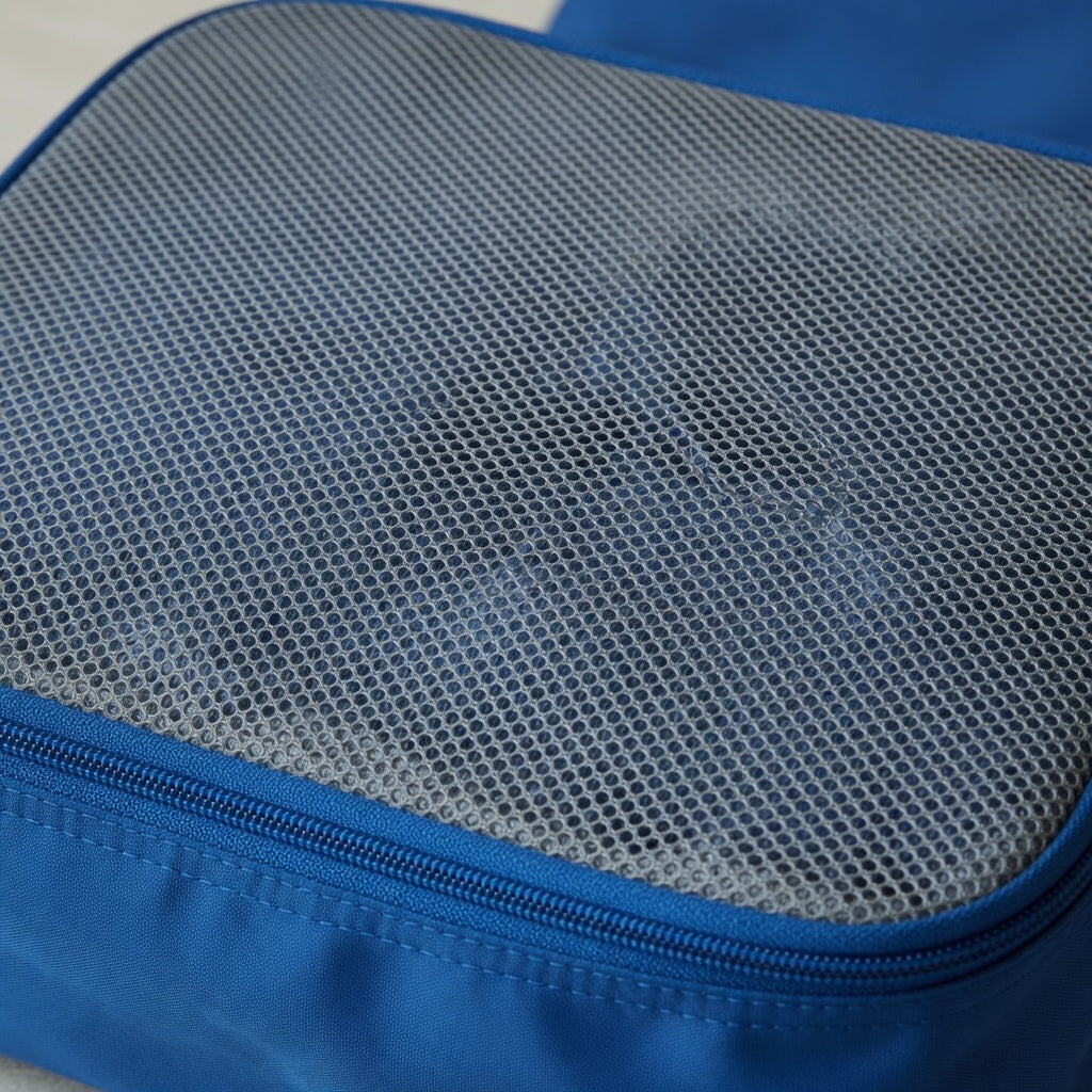 Mesh lid close-up
